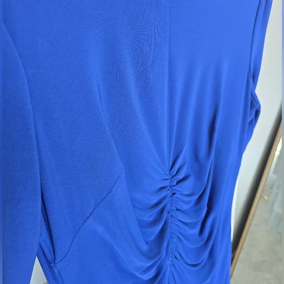 Vince Camuto Royal Blue Long Sleeve Dress - Picture 8 of 12